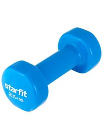 Гантель виниловая STARFIT DB-101 2,5 кг