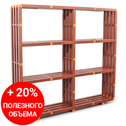 Стеллаж для акваинвентаря 2000х345х1850 мм (ПВХ) Стеллаж для акваинвентаря 2000х345х1850 мм (ПВХ)