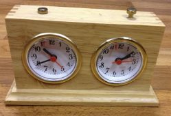 Часы шахматные механические Рубин (в деревянном корпусе)