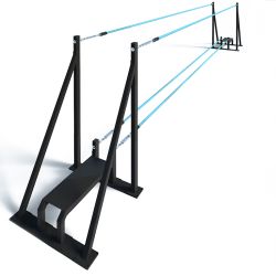 Элемент полосы препятствий Канатный мост 8 м