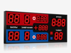 Табло для самбо 1200x500 мм