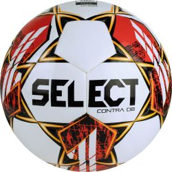 Мяч футбольный SELECT Contra DB V23 №4 FIFA Basic (ПУ) бело-черно-красный Мяч футбольный SELECT Contra DB V23 №4 FIFA Basic (ПУ) бело-черно-красный
