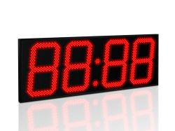 Уличное табло (часы) 1280х490 мм Уличное табло (часы) 1280х490 мм