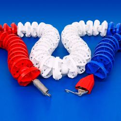 Дорожка разделительная волногасящая 25 м d=100 мм КОМПАКТ храповик, трос 26 м (в разборе)