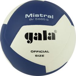 Мяч волейбольный GALA Mistral 12" BV5665S №5 (ПУ) бело-синий Мяч волейбольный GALA Mistral 12" BV5665S №5 (ПУ) бело-синий
