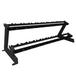 Стойка под гантели на 10 пар BRONZE GYM BG-AL-402 Стойка под гантели на 10 пар BRONZE GYM BG-AL-402