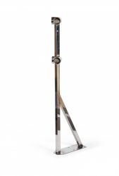 Кронштейн для хореографического (балетного) станка угловой напольный двухрядный (нержавеющая сталь)