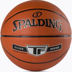 Мяч баскетбольный SPALDING Silver TF №7 (ПУ)
