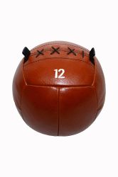 Медбол TOTALBOX МДК (нат. кожа) 12 кг