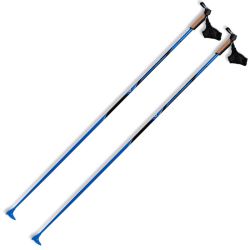 Лыжные палки SPINE Carrera Carbon 100% (синий) 160 см