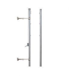 Стойки волейбольные универсальные алюминиевые 80х80 мм пристенные SPORTWERK SpW-AUS-10