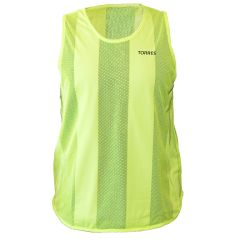 Манишка TORRES 1-сторонняя тренировочная (полиэстер, желтый) Senior