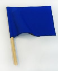 Флажок судейский синий