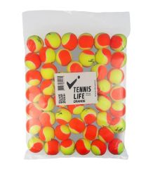 Мяч теннисный TENNIS LIFE ORANGE (48 шт.) ITF Approved Мяч теннисный TENNIS LIFE ORANGE (48 шт.) ITF Approved