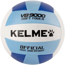 Мяч волейбольный KELME №5 (ПУ) бело-синий Мяч волейбольный KELME №5 (ПУ) бело-синий