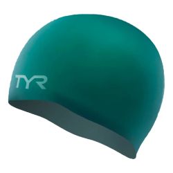Шапочка для плавания TYR Wrinkle Free Silicone Cap LCS-342 (зеленый)