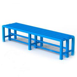 Скамья ТС2 2000х376х450 мм Скамья ТС2 2000х376х450 мм