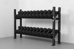 Стойка для хранения профессиональных гантелей, гирь 1920х1160 мм