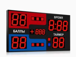 Табло для самбо 1200x650 мм Табло для самбо 1200x650 мм