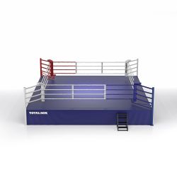 Ринг боксерский соревновательный на помосте TOTALBOX РП 6,1-1 7,8х7,8 м (размер по канатам 6,1х6,1 м) Ринг боксерский соревновательный на помосте TOTALBOX РП 6,1-1 7,8х7,8 м (размер по канатам 6,1х6,1 м)
