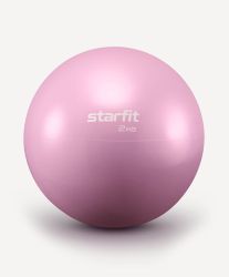 Медбол STARFIT GB-703 2 кг (розовый пастель) Медбол STARFIT GB-703 2 кг (розовый пастель)