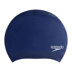 Шапочка для плавания SPEEDO Long Hair Cap темно-синяя