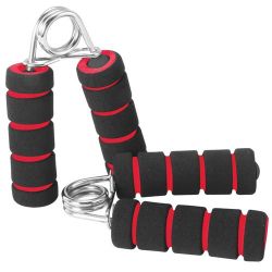 Эспандер кистевой пружинный с мягкими ручками TORRES