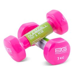 Гантели для аэробики виниловые BRONZE GYM BG-FA-VD 1 кг