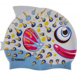 Шапочка для плавания детская TORRES Junior SSW-12206BF (силикон) Шапочка для плавания детская TORRES Junior SSW-12206BF (силикон)