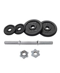 Гантель разборная чугунная STARFIT DB-715 7 кг Гантель разборная чугунная STARFIT DB-715 7 кг