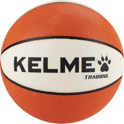 Мяч баскетбольный KELME Hygroscopic №6 (ПУ) бело-оранжево-черный Мяч баскетбольный KELME Hygroscopic №6 (ПУ) бело-оранжево-черный
