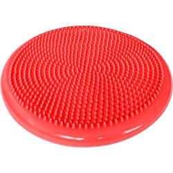 Полусфера массажная надувная d=33 см (ПВХ) красная