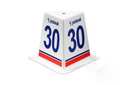 Указатели метража разметки для сектора метания для толкания ядра POLANIK DMS-35/16 (комплект №2)