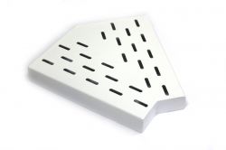 Угловой элемент 45° для переливных каналов 295 мм