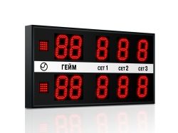 Табло для большого тенниса 900х450 мм R 0.5 Кд