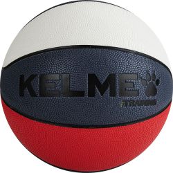 Мяч баскетбольный KELME Training №5 (ПУ) бело-темносине-красный Мяч баскетбольный KELME Training №5 (ПУ) бело-темносине-красный