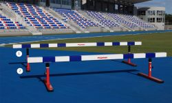 Барьер для стипль-чеза с деревянной планкой, регулируемый POLANIK PP-366 (для водных ям)