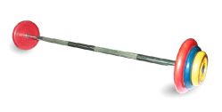 Штанга неразборная 47,5 кг цветная MB Barbell MB-BarMW-C47,5