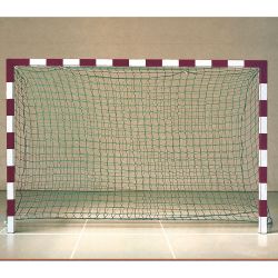 Гаситель для гандбольных/футзальных ворот EL LEON DE ORO 3,5х2,2 м d=3 мм, яч. 100х100 мм (полипропилен, зеленая)