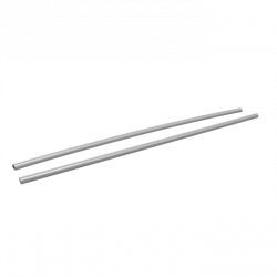 Бровка для легкоатлетической дорожки 200 м (алюминиевая)