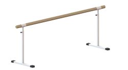 Станок переносной для хореографии (балета) однорядный с резиновыми накладками 1500 мм (бук) СТ-337