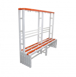 Скамья-вешалка 2000х450х1700 мм (ПВХ)