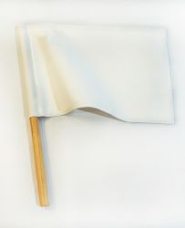 Флажок судейский белый