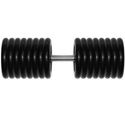 Гантель с вращающейся ручкой ПРОФИ (53,5-81 кг) MB Barbell MB-FdbM-B Гантель с вращающейся ручкой ПРОФИ (53,5-81 кг) MB Barbell MB-FdbM-B