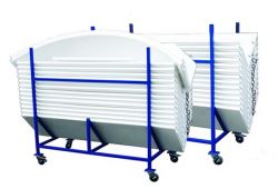 Тележка для перевозки и хранения бортов для флорбола NEXXT