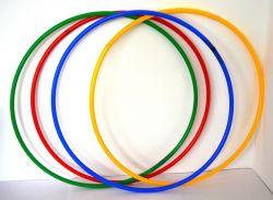 Обруч спортивный детский 60 см