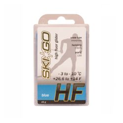 Парафин высокофтористый SKIGO HF Blue (для нового снега) (-3°С -10°С) 45 г. Парафин высокофтористый SKIGO HF Blue (для нового снега) (-3°С -10°С) 45 г.