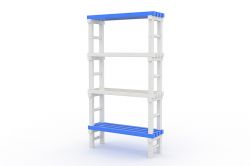 Стеллаж для акваинвентаря 100х34,5х180см