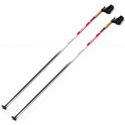 Палки лыжные ONSKI Sport Carbon (красный/белый) Палки лыжные ONSKI Sport Carbon (красный/белый)