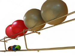 Консоль 2-х уровневая для фитболов и медболов